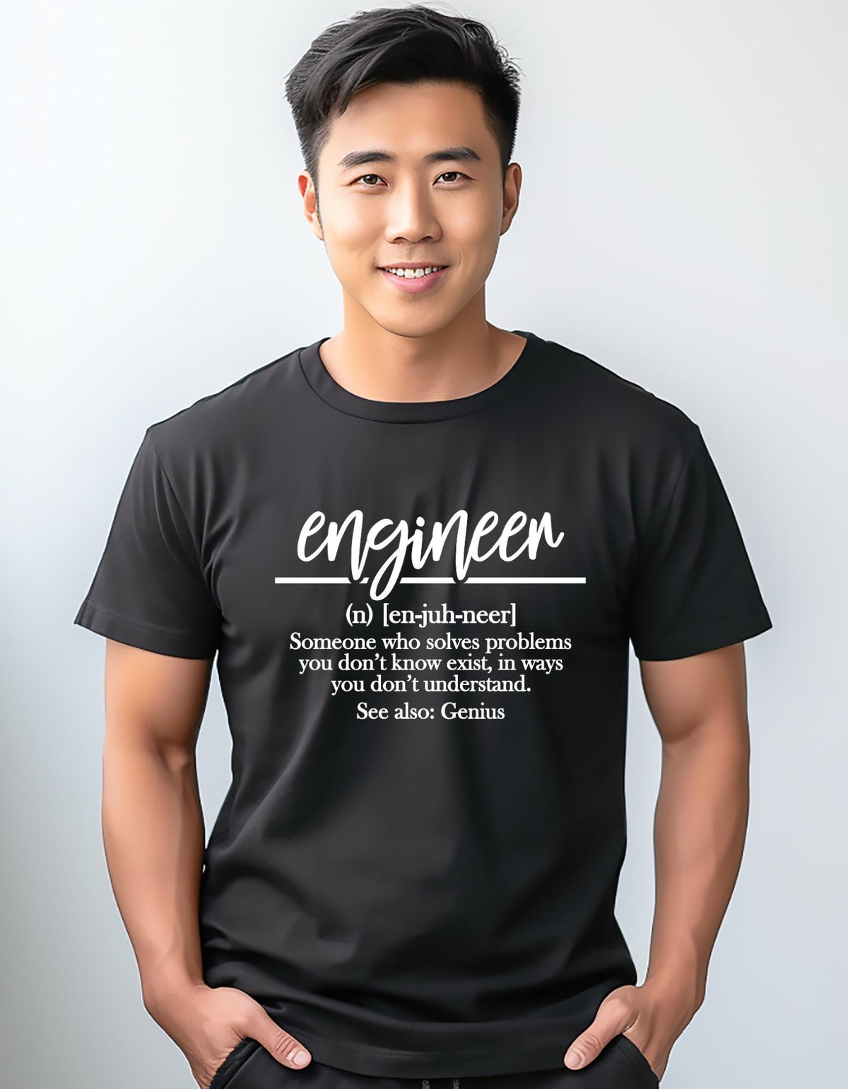 Engineer Definition Graphic Shirts|Crew Neck Sweater|Hoodies. Represent Your Profession. Gift for Engineer.