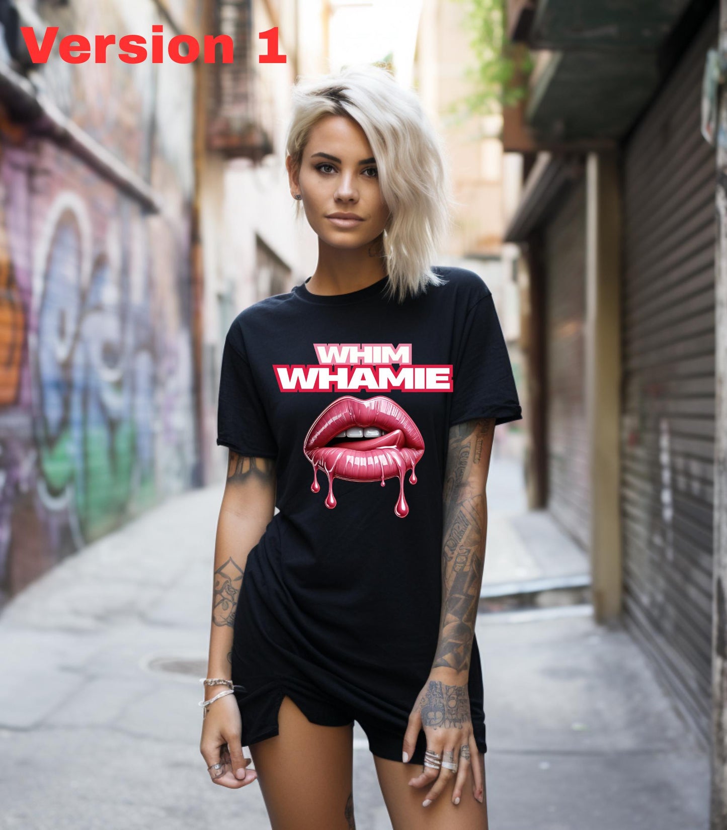 Whim Whamie Graphic Tee: Trendy Viral Fashion - Custom Design Available