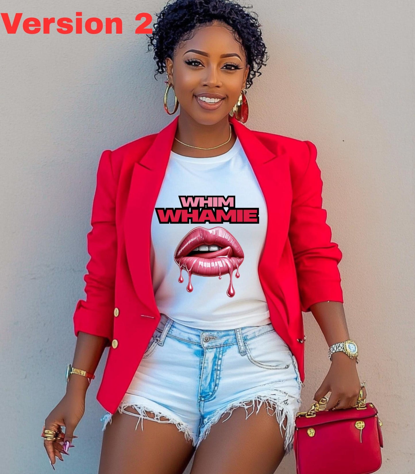 Whim Whamie Graphic Tee: Trendy Viral Fashion - Custom Design Available