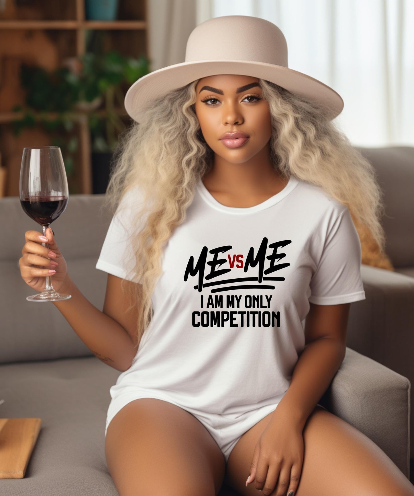 Me vs Me: I Am My Only Competition - Empowering & Motivational Apparel
