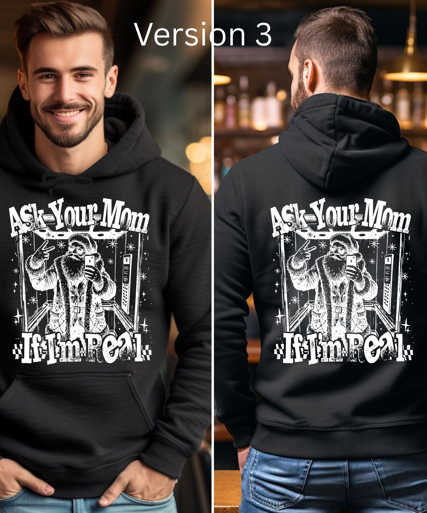 Ask Your Mom If I'm Real - Naughty & Nice Holiday Apparel!