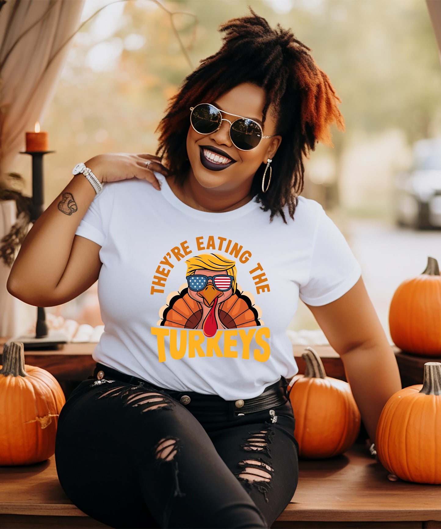 They're Eating The Turkeys - Hilarious Thanksgiving & Holiday Apparel!
