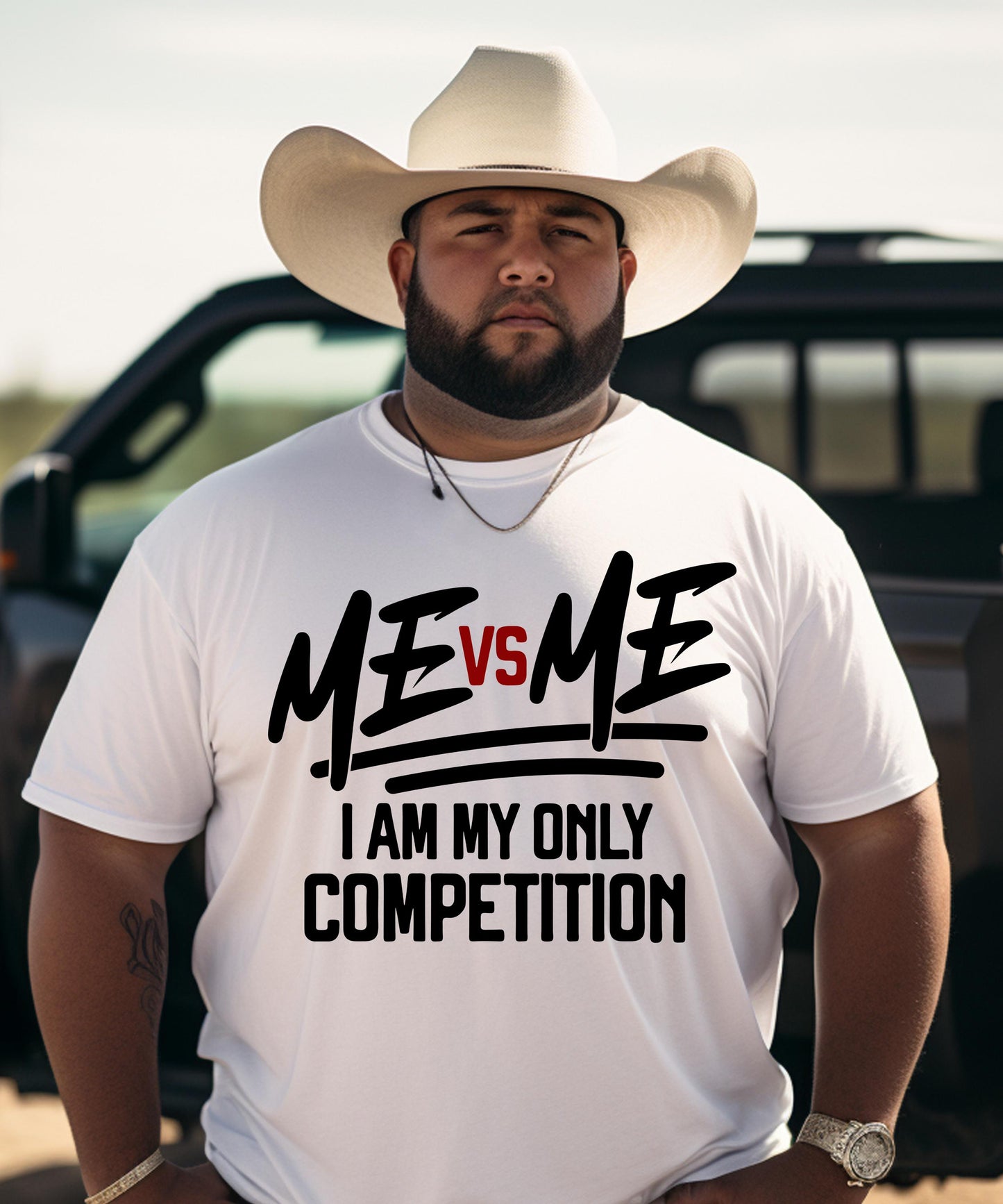 Me vs Me: I Am My Only Competition - Empowering & Motivational Apparel