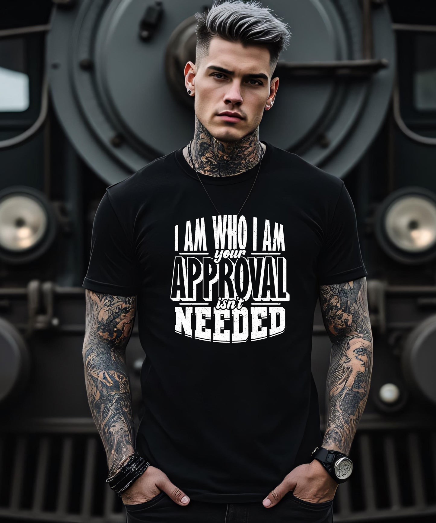 Unapologetically You: The "I Am Who I Am" Graphic Shirt |Crew Neck Sweater|Hoodies