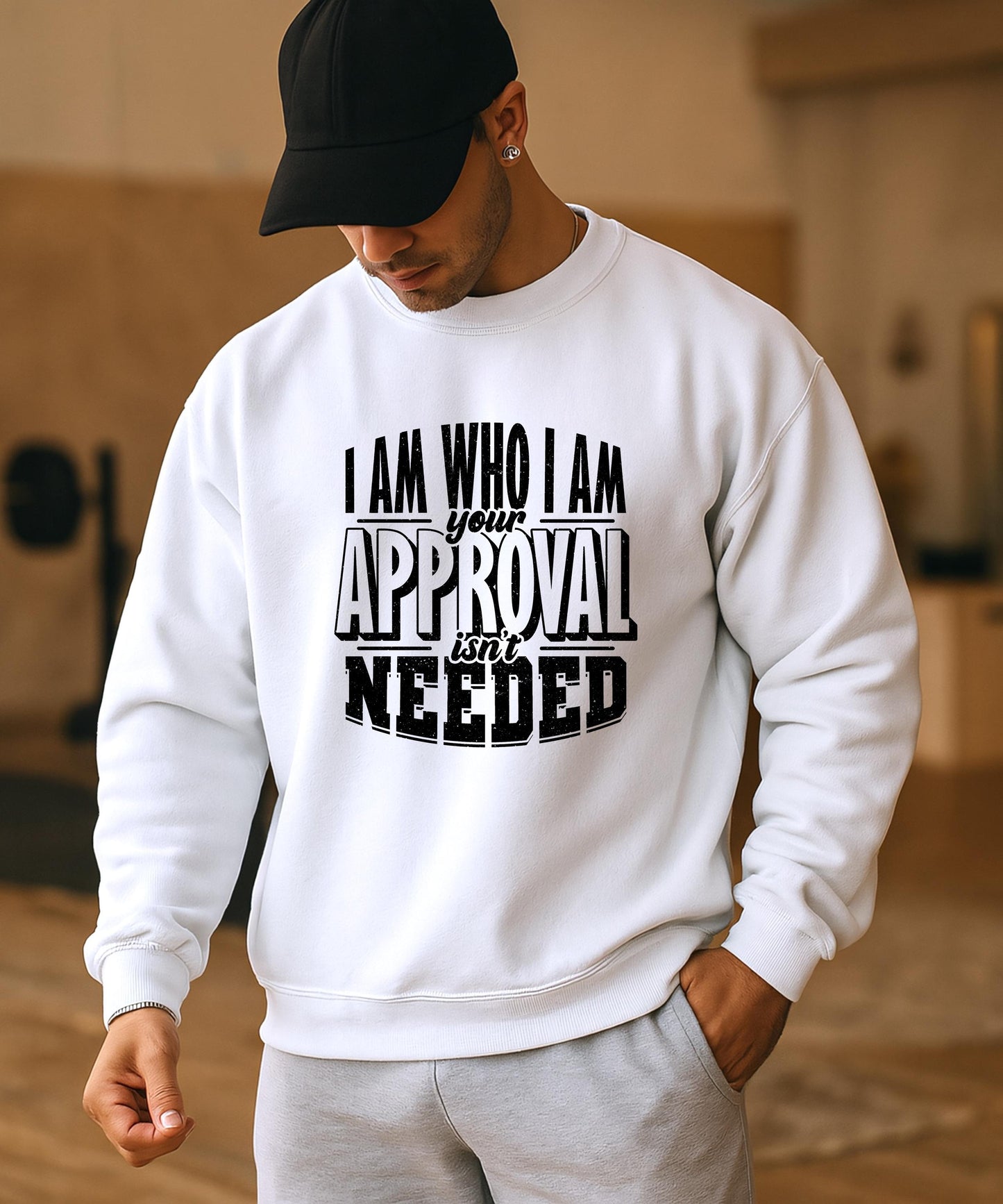 Unapologetically You: The "I Am Who I Am" Graphic Shirt |Crew Neck Sweater|Hoodies