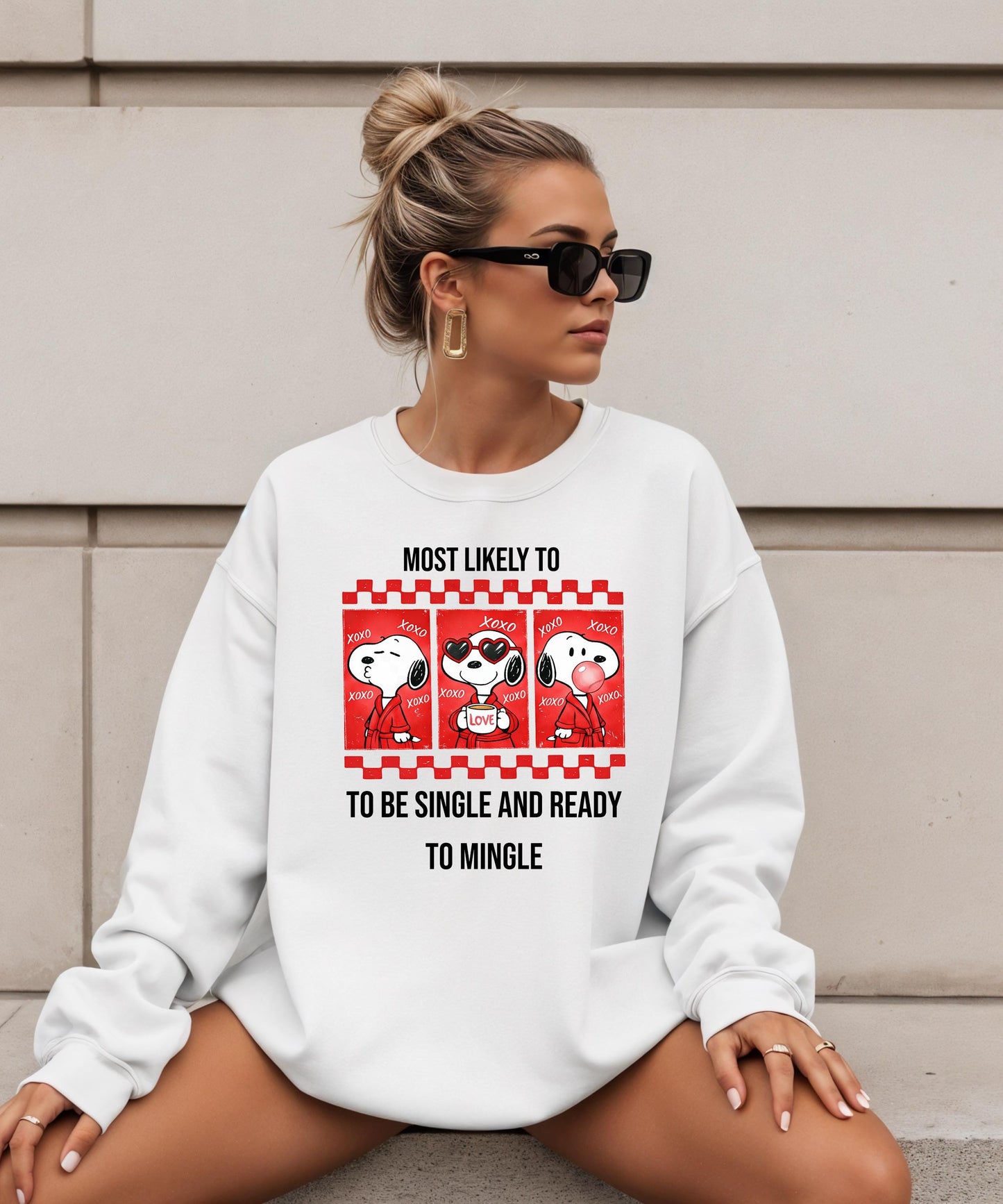 Funny Galentine's Day Group Shirt | Most Likely To Valentine Shirts | Dog Mom, Cat Mom, Sugar Daddy, Single Ready To Mingle
