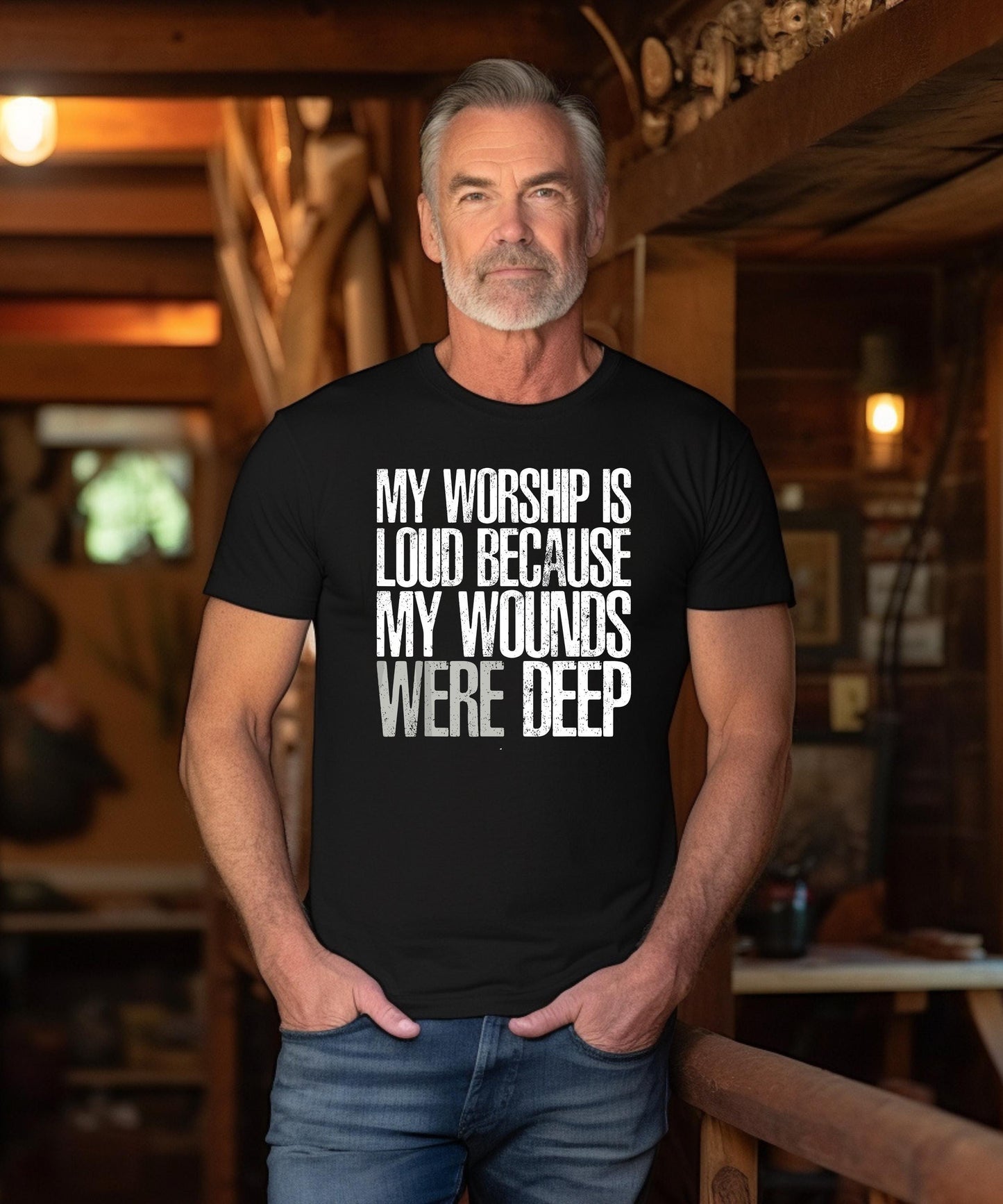 My Worship Is Loud Shirt | Christian Faith Apparel | Religious Hoodie | Church Sweatshirt | Inspirational Graphic Tee | Healing Quote