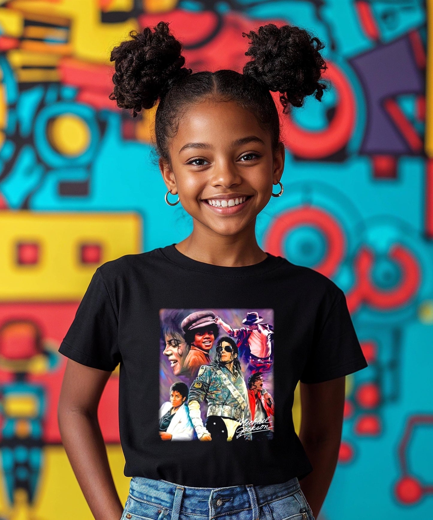 MJ Vintage Shirt | King of Pop Graphic Tee | Retro MJ Collage Hoodie | 80s Pop Music Sweatshirt | Thriller Era Fan Gift