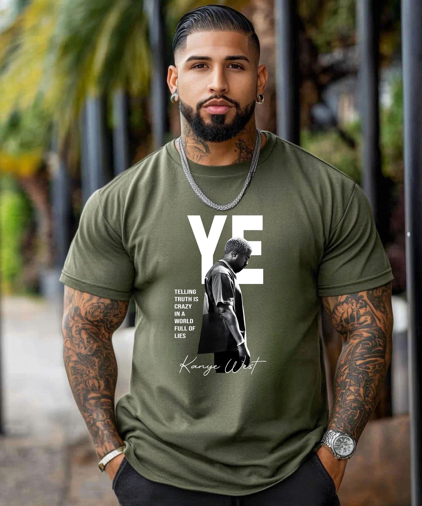 Ye Inspired Shirt | Telling Truth Is Crazy Hoodie | Kanye West Rap Tee | Streetwear Graphic Sweatshirt | Urban Quote Apparel | Hip Hop Gift