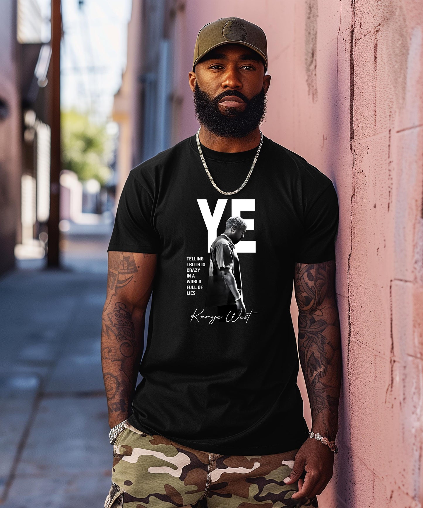 Ye Inspired Shirt | Telling Truth Is Crazy Hoodie | Kanye West Rap Tee | Streetwear Graphic Sweatshirt | Urban Quote Apparel | Hip Hop Gift