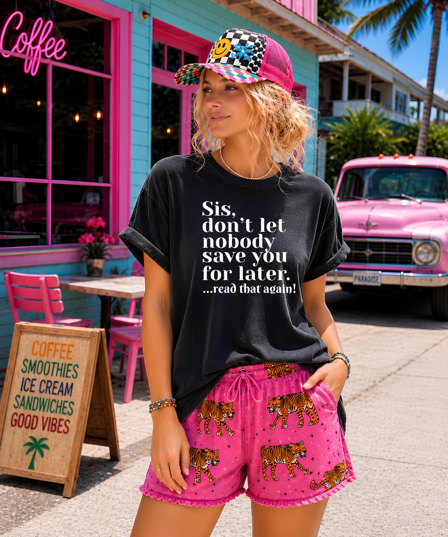 Sis Don't Let Nobody Save You For Later, Know Your Worth Tee, Motivational Quote Sweater, Inspirational Graphic Tee, Sassy Statement Tee