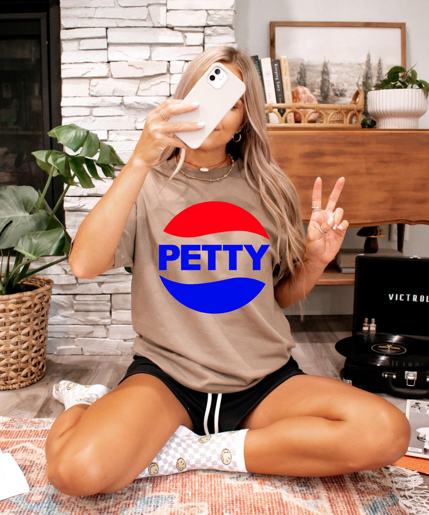 Funny Petty Shirt, Retro Soda Parody Graphic Tee, Sassy Women Apparel, Edgy Humor Hoodie, Vintage Y2K Pop Culture Sweatshirt