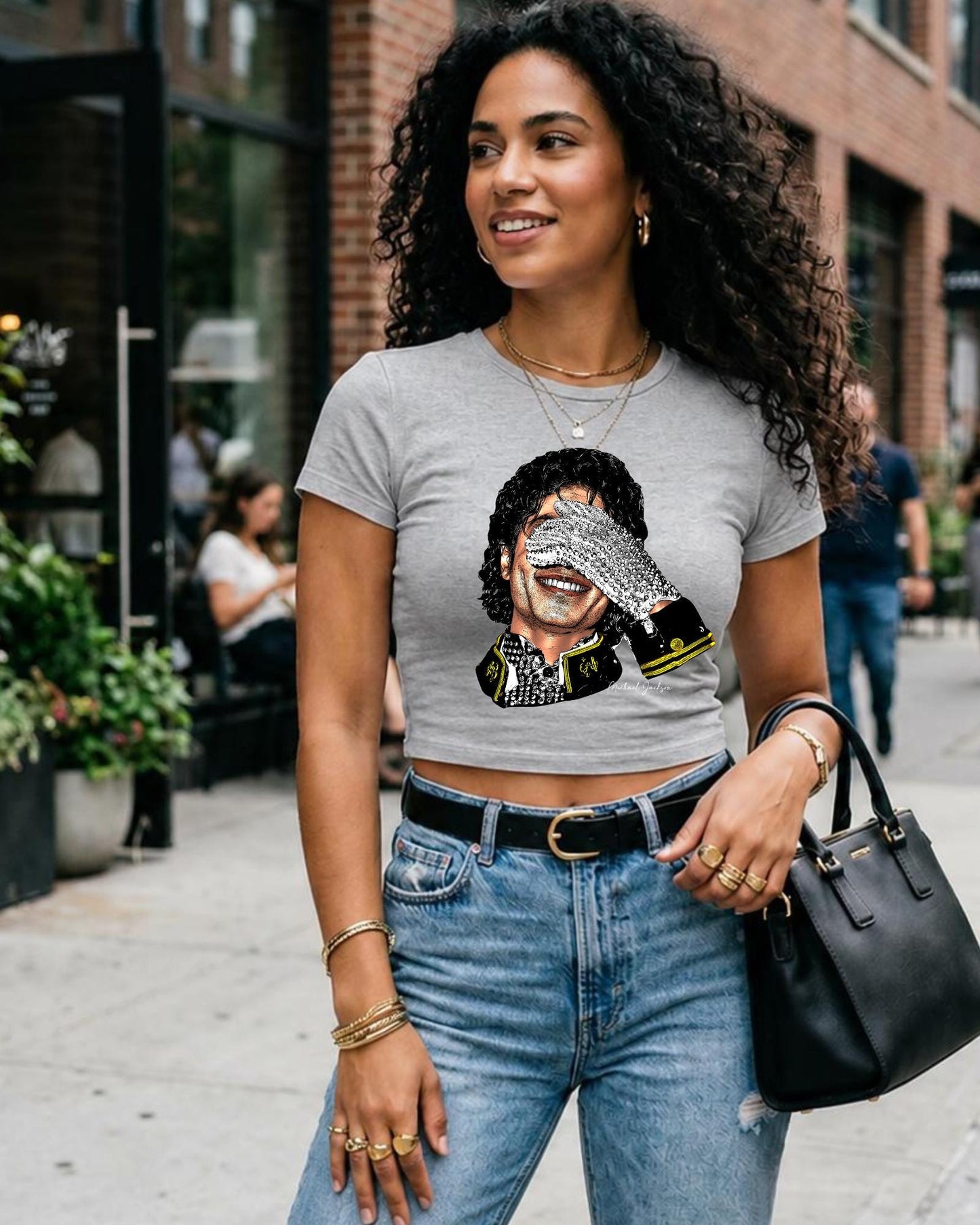 King Of Pop Graphic Shirt, Vintage 80s Music Legend Tee, Sequined Glove Portrait Apparel, Retro Pop Concert Hoodie, Music Lover Sweater