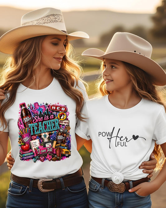 Texas Teacher Shirt Buc-ees HEB Dr Pepper Southern Educator Tee Funny School Apparel Youth Adult Crewneck Sweater Hoodie Teacher Gift Top!