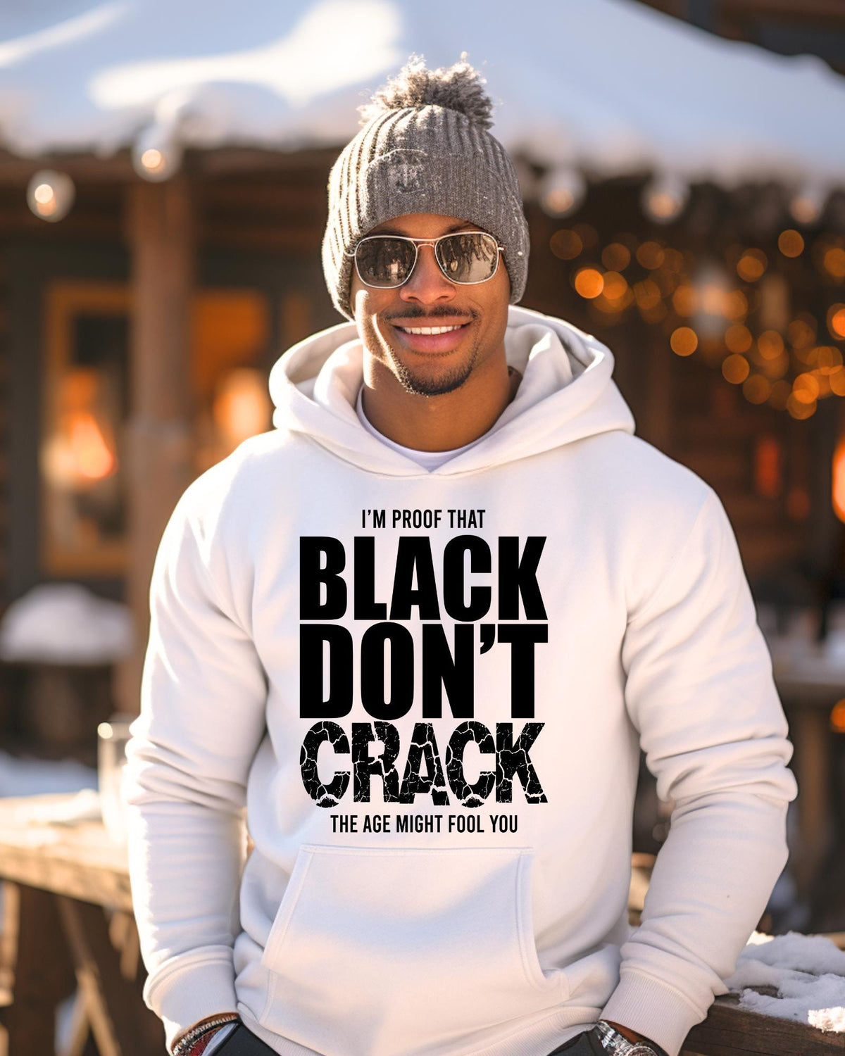 Black Dont Crack Shirt Melanin Apparel Funny Aging Tee Black Excellence Graphic Top Adult Youth Hoodie Crewneck Sweater Black Pride Gift