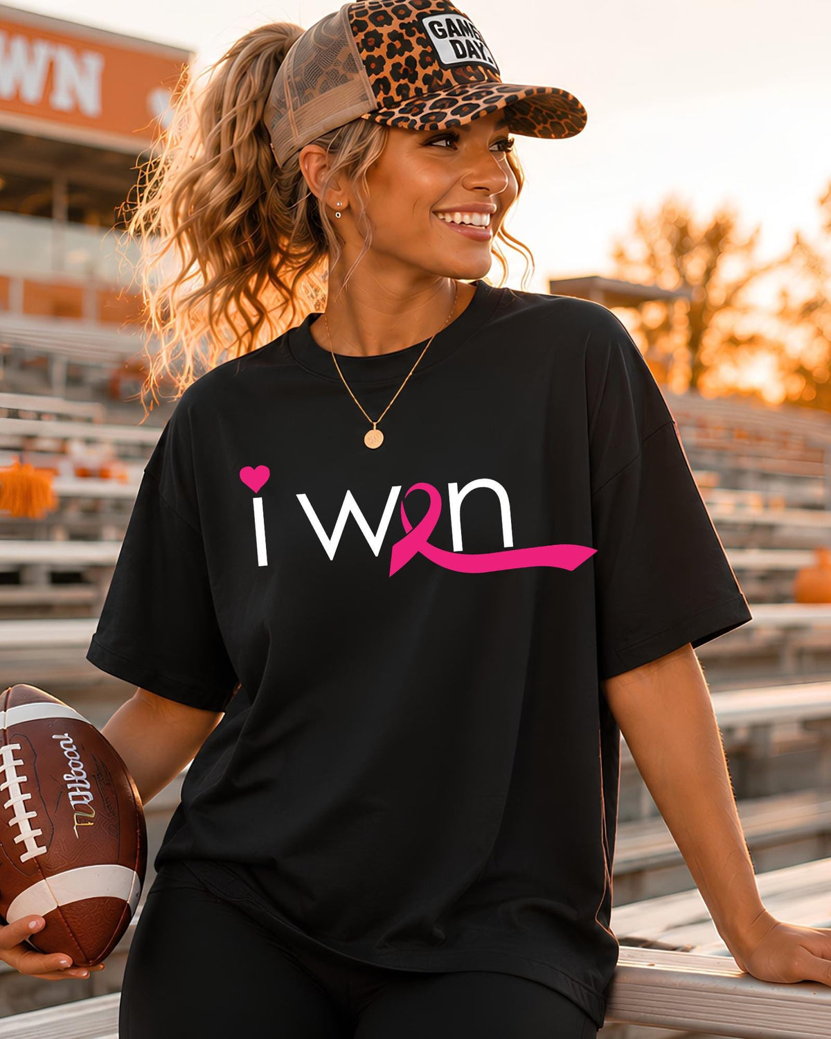 I Won Breast Cancer Survivor Shirt Pink Ribbon Graphic Tee Cancer Free Top Adult Hoodie Womens Crewneck Sweater Pink October Apparel Gift